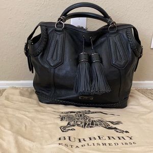 An exceptional Burberry satchel